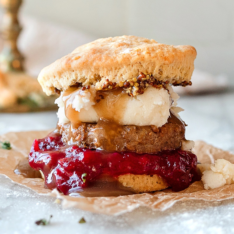  Beyond Thanksgiving Leftover Breakfast Sandwich